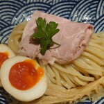 鶏ｓｏｂａ 座銀  - 煮干しつけ麺+味タマ♪