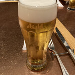 shinjukunakamurayaguranna - まずはビールだよね。