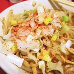 ラーメン二郎 - 白ネギ投下～♪