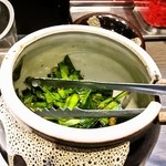 にしのみや宮っ子ラーメン - ニラ