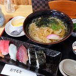 三勝 - 2021年1月　すし定食【食後ドリンク付きで税込900円】安いわ～(*'▽')