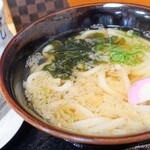 三勝 - 2021年1月　すし定食のうどん。ミニではないです