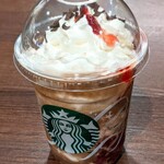 スターバックスコーヒー - チョコレートストロベリーフェスティブフラペチーノ