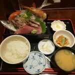 和味庵 - スペシャル刺身定食 1,370円