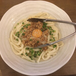 手羽だるま - 肉みそジャージャーうどん　※1杯目