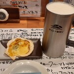 築地 山加 - 生ビール中 490円