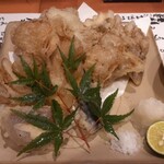 築地 山加 - まいたけ天 690円