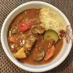 オー・ペシェ・グルマン - 仔羊と野菜のトマト煮込み＆クスクス