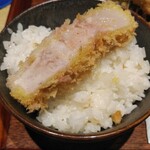 とんかつ けい太 - 塩ロースかつ