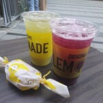 レモネード バイ レモニカ - レモネード二種にレモンケーキ