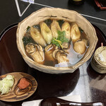 峰本 - 牡蠣そば