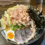 広島つけ麺 弁慶 - のりカツオ 卵 トッピング