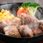 [Most popular] Red meat from rare parts! Super delicious! “Teppan! Beef Zabuton Steak 100g
