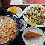 台湾料理　嘉宴楼 - 回鍋肉ランチ&豚辛ラーメン