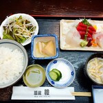 Shuzou Kura - 刺身定食（ランチ）