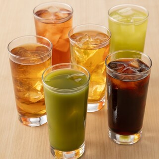 おすすめは茶割。組合せは120種以上!