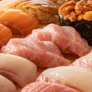 Special Sushi carefully selected by Toyosu connoisseurs!!