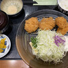 とんかつ処 浜田屋 - 料理写真:大粒カキひれ定食