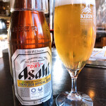 Omuganesha - 瓶ビールとジャンディガフ