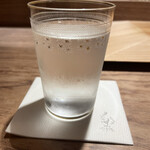 波濤 - お冷のグラスも綺麗♡