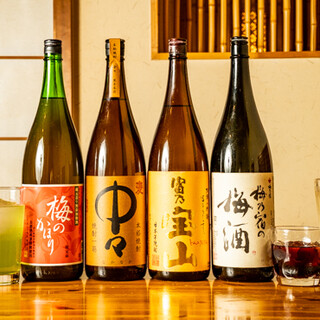 種類豊富なドリンクもご提供！焼酎や酎ハイなどを召し上がれ