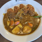 カレーハウス ＣｏＣｏ壱番屋 - 牡蠣フライカレー野菜トッピング4辛