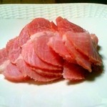 ライトスモークドハム薄切り