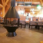 細岡ビジターズラウンジ - 2012年12月ラウンジ内②暖房が効いています！