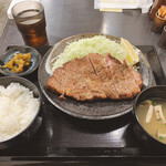 キセキ食堂 - 200g上キセキステーキ定食_¥1,590