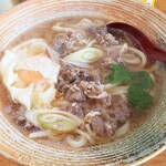 うどん そば 浪花 - 牛肉うどん950円