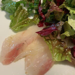 RISTORANTE IMAI - コチは３切れ。プリプリで美味しい。