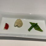 RISTORANTE IMAI - 付け合わせ