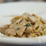 リストランテ エスト - ポルチーニ茸のクリームソース タリアテッレ☆