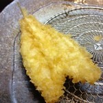 Tempura Egashira - キス天220円