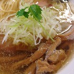 燵家製麺 - 具　塩らーめん　2012年11月