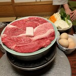 牛銀本店 - 2021/3/20　松阪肉すき焼きコース魚町