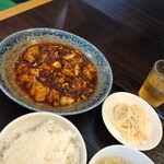 中華食堂 チリレンゲ - 麻婆豆腐定食¥950(税込)