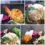 townz - 海老は4尾入っていました。左側には自家製ピクルスが添えられていて、 お味変わりにいいですね。