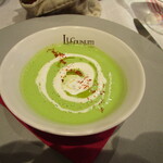 161490123 - グリーンピースの冷製スープ