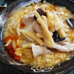 Hanamaru Udon - 豚肉酸辣湯うどん小