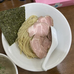 煮干し中華そば 魚魚 - つけ麺(濃厚) 850円 (冷盛)