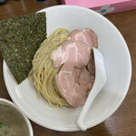 煮干し中華そば 魚魚 - つけ麺(濃厚) 850円 (冷盛)