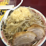 ラーメン☆ビリー - ラーメン 850円 麺300g 野菜多め 濃いめ ニンニク多め あぶら無し