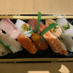イオン - 自慢の宮崎県産ぶり知り味わい握り寿司10貫