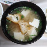 福みつ - 定食の味噌汁
