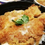 ごはん処 かつ庵 - 甘めの出汁  カツ丼