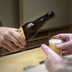 片折 - ◎主人は「ビール」