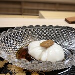 片折 - ◆落花生豆腐・・持ち上がるほどの粘りで、美味。