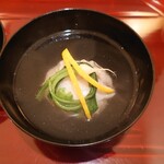 銀座 しのはら - 甘鯛の蓮蒸し