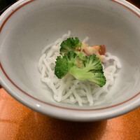 天ぷら すず航 - お通し